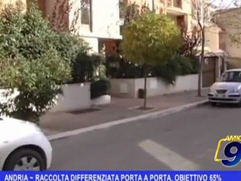 Andria | Raccoltà differenziata porta a porta obiettivo 65%