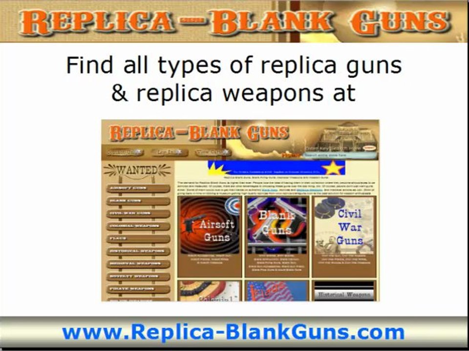 Reproduction Weapons - Reproduction Rifle &...