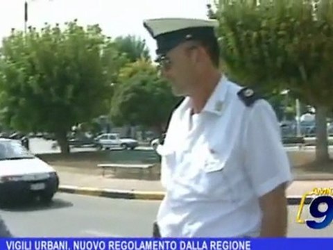 Vigili Urbani | Nuovo regolamento dalla Regione