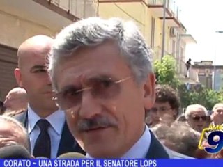 Corato |  Una strada per il Senatore Lops