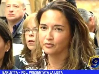 BARLETTA | PDL, presentata la lista