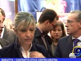 BARLETTA | Contratto etico centro-destra