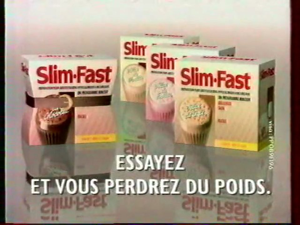 Publicité Slim-Fast  1994