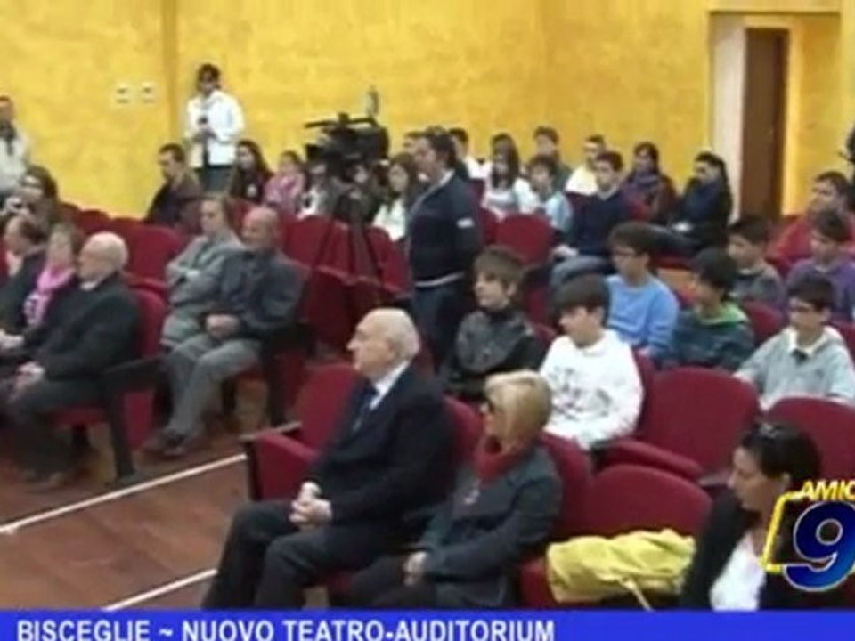 BISCEGLIE | Nuovo teatro-auditorium