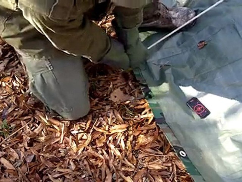 Tarp Tent with a floor