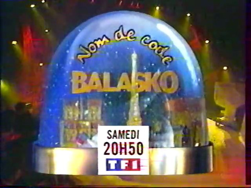 Bande Annonce De L'emission Non De Code Balasko Decembre 1997 TF1