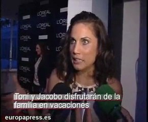 Toni Acosta irradia felicidad