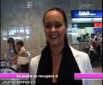 Shaila Dúrcal rebosa felicidad