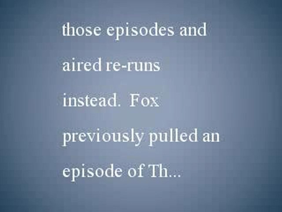 Fox Postpones Hurricane Crossover