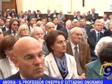 Andria | Il professor Chieppa è cittadino onorario