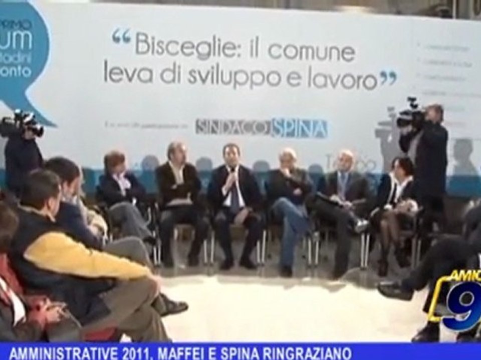 Amministrative 2011 | Maffei e Spina ringraziano