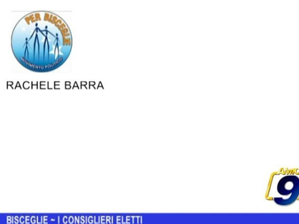Bisceglie | I consiglieri eletti