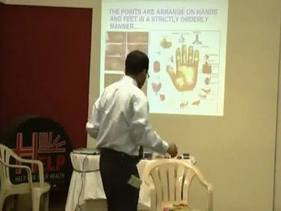 Sujok Acupressure for Knee, Back and Cervical Pain - II Part 3.wmv