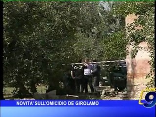 Bisceglie | Novità sull'omicidio De Girolamo
