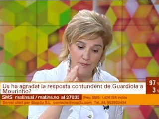 TV3 - Els matins - Rahola: "Sandro hauria d'haver parlat en lloc de Guardiola"