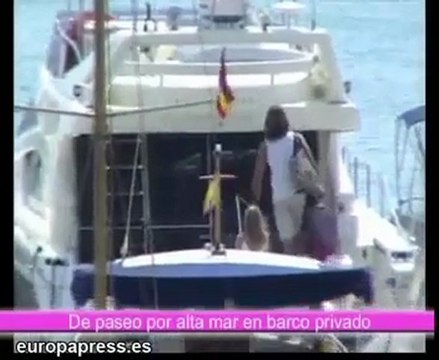 Eugenia y Gonzalo Miró, de vacaciones