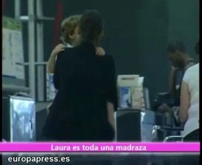 Laura Ponte, vacaciones en familia