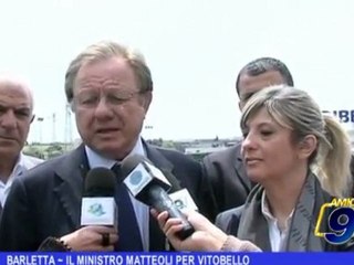 BARLETTA | Il ministro Matteoli per Vitobello