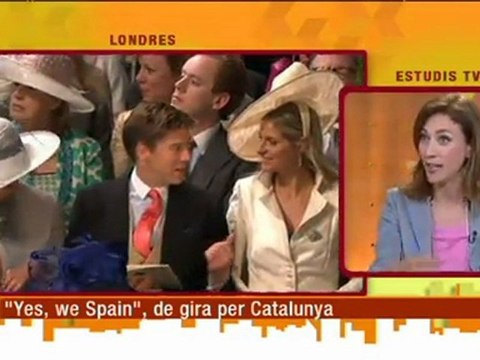 TV3 - Els matins - El rei i Peñafiel comenten l'enllaç reial...