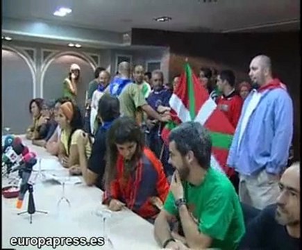 Llamamiento a la manifestación de Bilbao