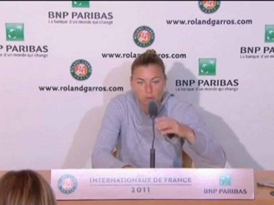 Zvonareva - Man weiß nie vorher wer gewinnt