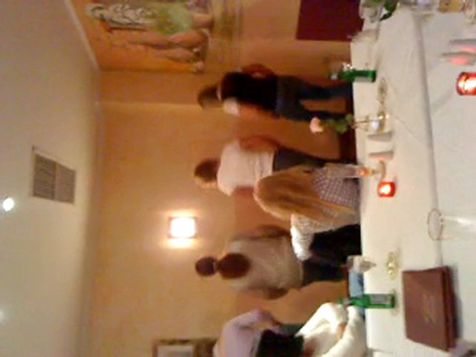 Tanzen in der pizeria