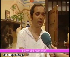 Mariano Alameda, sobre un escenario