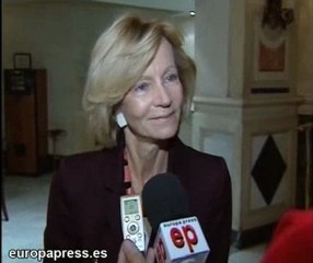 Elena Salgado sobre el atentado