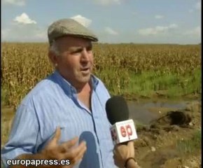 Daños por la lluvia en Badajoz