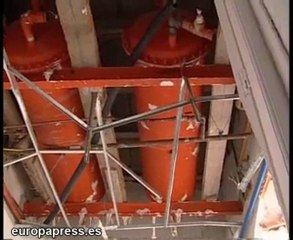 Graves destrozos por la bomba de Santoña