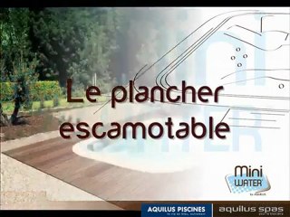 Mini-water : son plancher escamotable by Aquilus ( piscine - spa )
