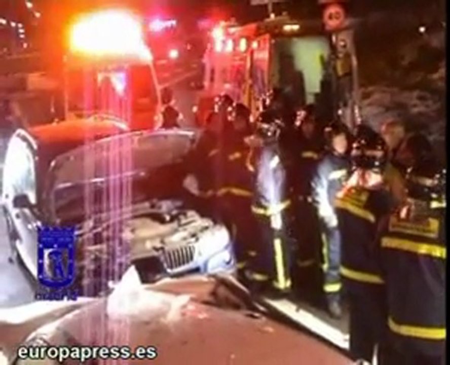 Cuatro heridos en un accidente en la A-6