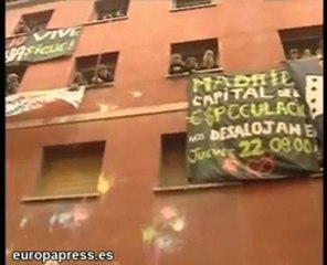 Impiden el desalojo del 'Patio Maravillas'