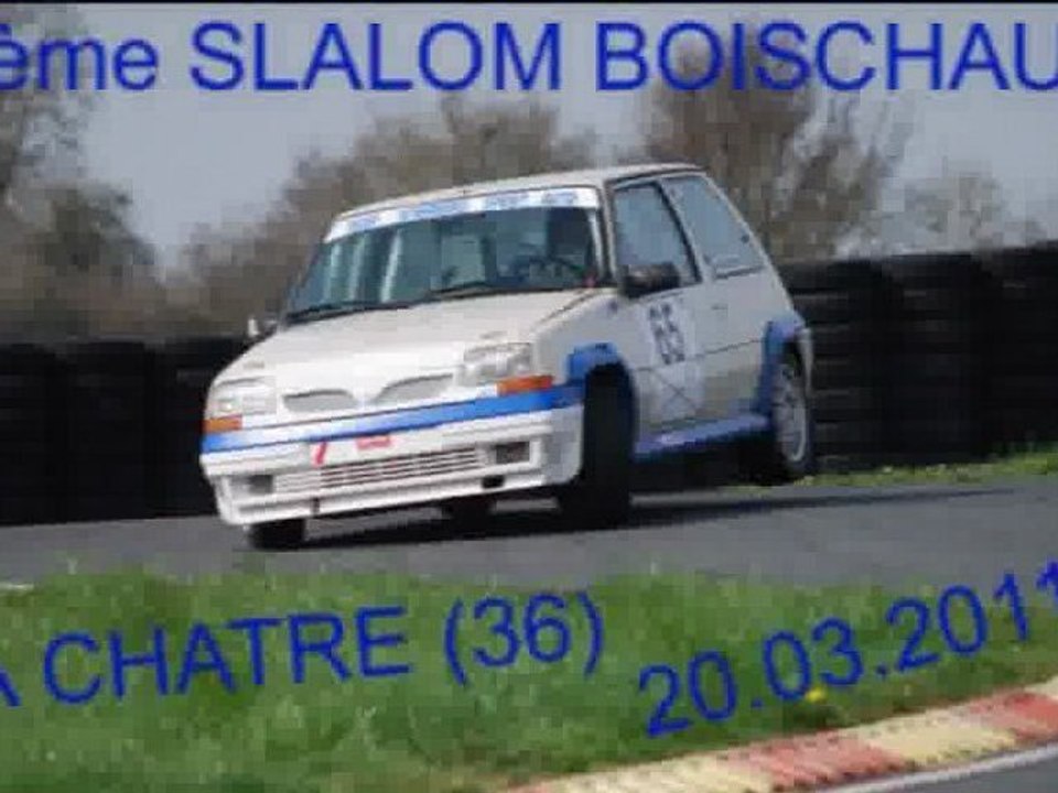 TEAM SCHERRENS SPORT AUTO 6éme SLALOM DE PRINTEMPS DU BOISCHAUT LA CHATRE 2011