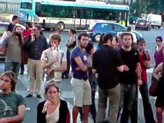 4/5 Le 23 Mai Paris Bastille assemeblée "Réelle démocratie maintenant ! "