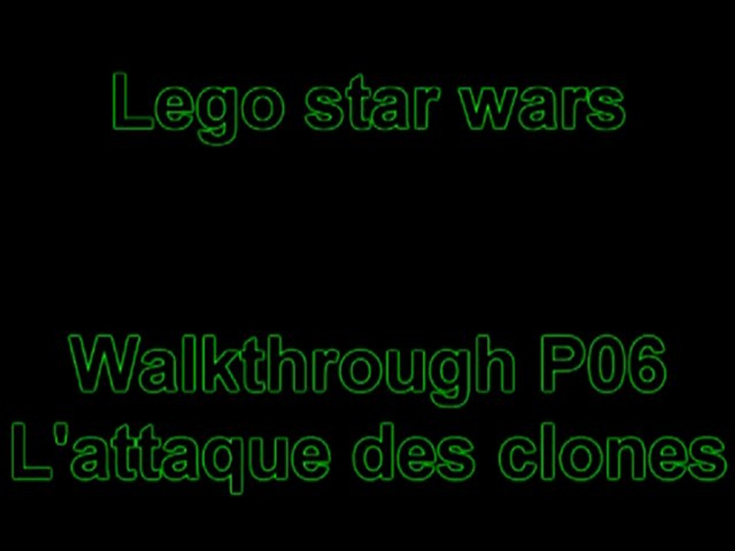 Walkthrough 1 Lego Star Wars La Saga Complete P06 L Attaque Des Clones Video Dailymotion