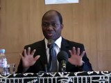 France-Burkina/Diplomatie: Mr Djibril Yipinè BASSOLE, Ministre des Affaires Etrangères et de la Coopération Régionale