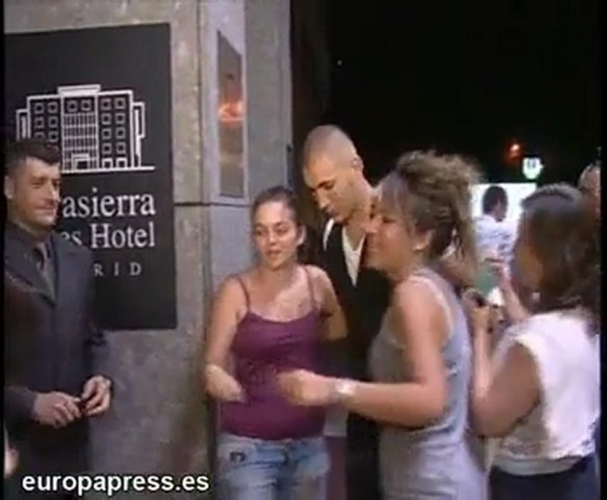 Benzemá llega al Real Madrid