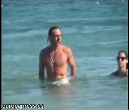 Ariadne Artiles e Israel Bayón en Ibiza