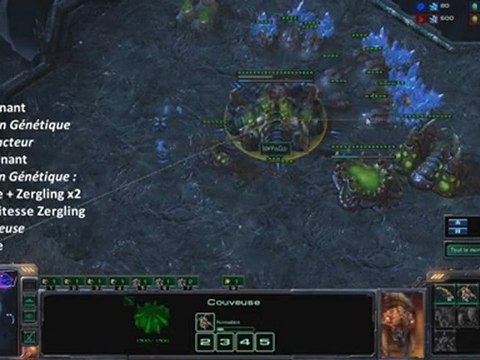 Tutoriel SC2 : 15 Bassin,Gaz Fast Expand en ZvP