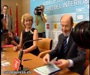 Rubalcaba muestra su apoyo a Antonio Camacho