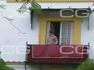 Luis Medina y Amanda Hearst juntos en Sevilla