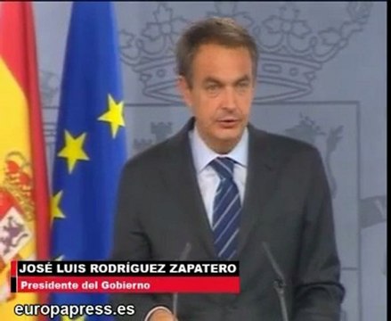 Rodríguez Zapatero envía mensaje de condolencia