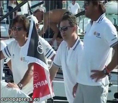 Primeros días en Mallorca de la Familia Real