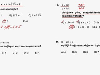 9. sınıf soru çözüm 3