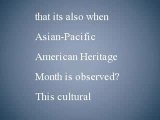 Celebrating Asian-Pacific American Heritage Month