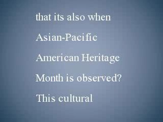 Celebrating Asian-Pacific American Heritage Month