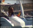 Fonsi Nieto y Carmen Jordá, en Ibiza