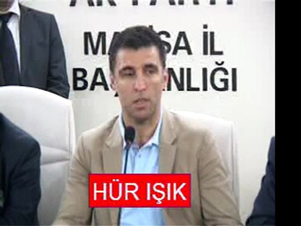 Hakan Şükür Ak Parti Halkın Gönül Köprüsüdür
