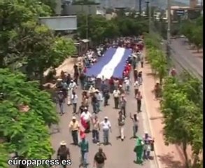 Continúan las protestas en Honduras